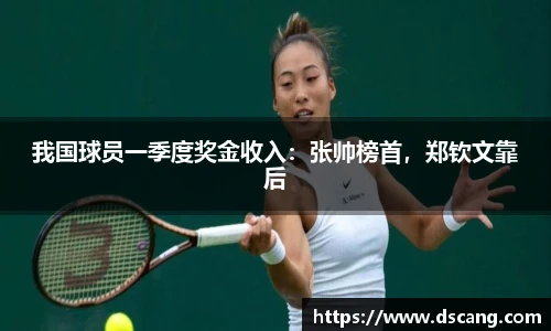 我国球员一季度奖金收入：张帅榜首，郑钦文靠后